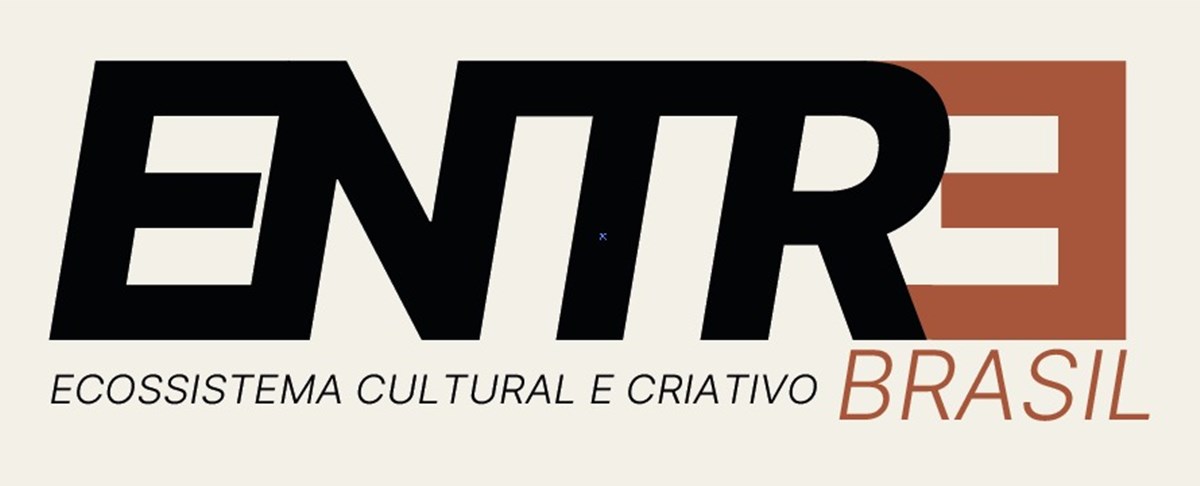 Logotipo do Entre Brasil, ecossistema cultural e criativo